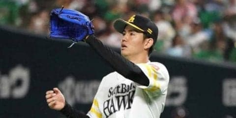 【日本S】鷹・高橋礼、6回まで無安打投球　死球でパーフェクト途切れるも安打は許さず