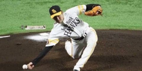 【日本S】鷹・高橋礼、7回2死で岡本に初安打浴びる　ノーノーならずも、7回まで1安打無失点