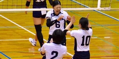 【バレーボール部女子】　大院大に勝利し、秋季リーグ戦３位