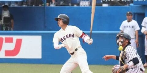 延長１２回の激闘を制す！　リーグ戦初スタメンの岩本が値千金の決勝打／立大２回戦