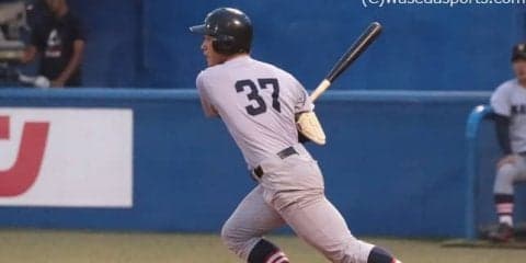 代打・橋本典が決めた！　エース森下攻略／明大２回戦