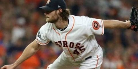 【MLB 優勝決定S】第6戦で登板志願したコール「投げさせてもらえなかった」　アストロズは温存成功