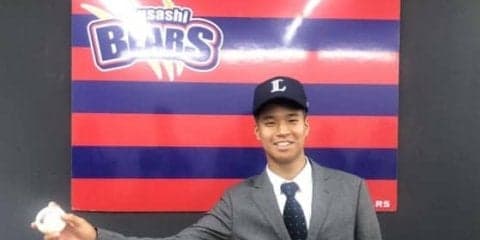 西武“華のドラ3”松岡、目標は林昌勇氏　「追いついて、追い抜きたい」