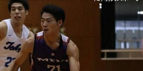 東海大に65-80で敗戦も新戦力台頭に確かな手応え／関東大学１部リーグ戦