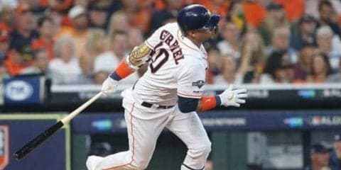 【MLB WS】元DeNAグリエル、PS62打席連続三振なし　驚異的少なさにMLB公式「クレイジー」