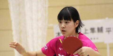 長﨑、木原ら4選手、全勝で初日終える＜2020年世界卓球 日本代表第1次選考会・女子＞