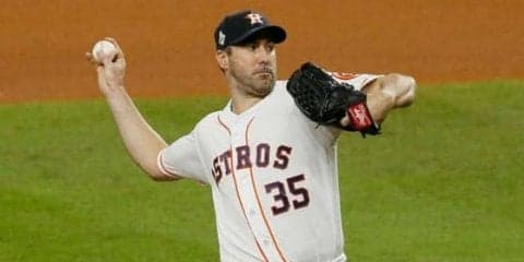 【MLB WS】先勝のナショナルズが初回に先制！　21勝バーランダーがいきなり2失点…わずか9球で