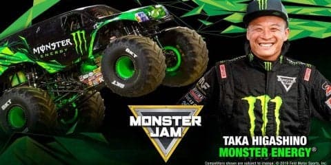 「MONSTER JAM® 2019 IN JAPAN」に初の日本人ドライバー東野貴行が出場決定！