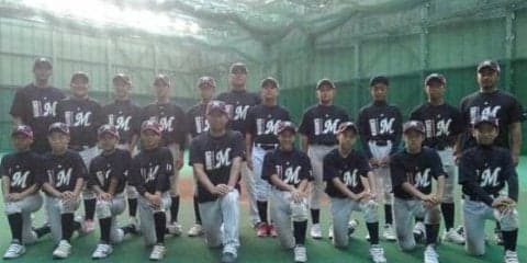 ロッテジュニア、「NPB12球団ジュニアトーナメント」へ始動！　OBにハム近藤、阪神高山ら