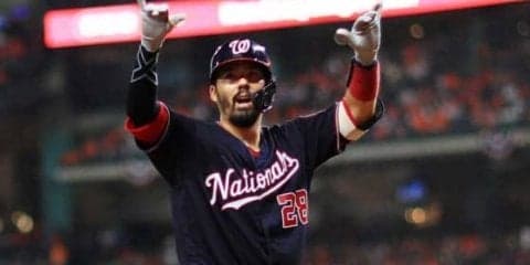 【MLB WS】ハワイ出身日系3世のナ軍スズキが決勝弾　ファンも興奮「アロハ！」「マハロ」
