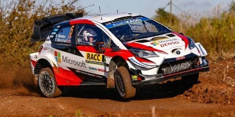 WRCスペイン：シェイクダウンはトヨタのクリス・ミークがトップ。勝田は5番手