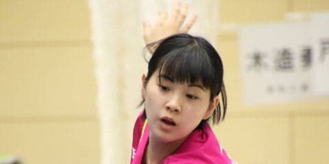 長﨑美柚、出澤との17歳対決制す　“我慢”の1位通過＜世界卓球2020女子 日本代表第1次選考会＞