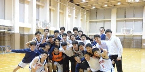 【バスケ（男子）】粘り強いディフェンスで格上から大金星/リーグ戦第１４節vs中大