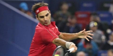 フェデラー 不戦勝でベスト4進出。ウィーンではティーム、ベレッティーニがベスト4入り