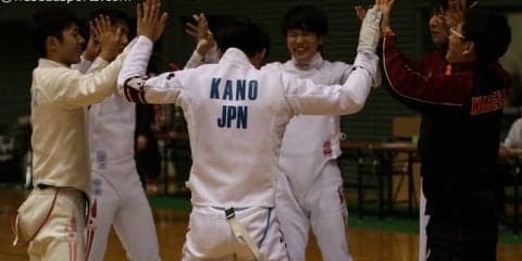 男子エペ団体、関カレ制覇！女子サーブルは無念のベスト８敗退