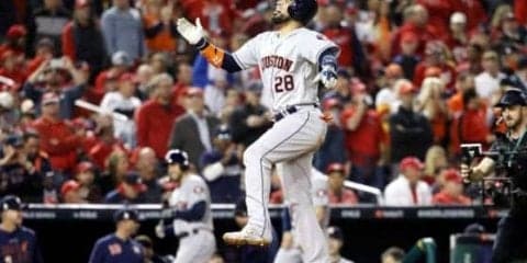 【MLB WS】1勝2敗のアストロズがリードして終盤へ　チリノスが2試合連続弾