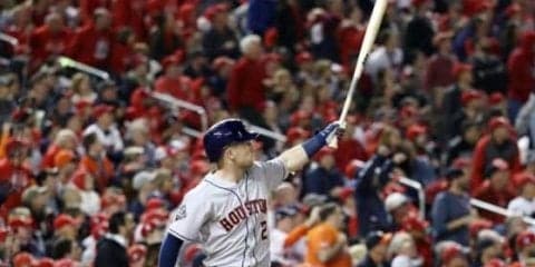 【MLB WS】ア軍のブレグマンが3点リードの7回に満塁弾　大量リードを奪う
