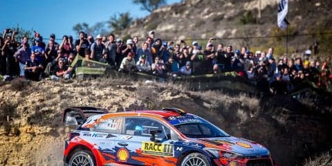 WRCスペイン：タイトルへの望みをかけてヌービルが首位に浮上、勝田はトラブルで後退