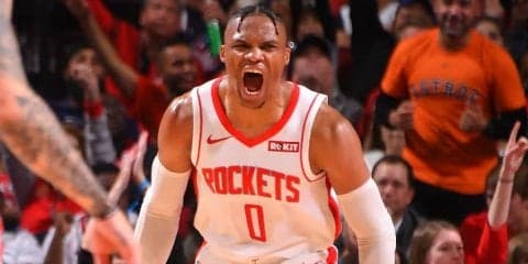 ウェストブルックが通算トリプル・ダブル数で歴代2位に浮上「感謝しかない」