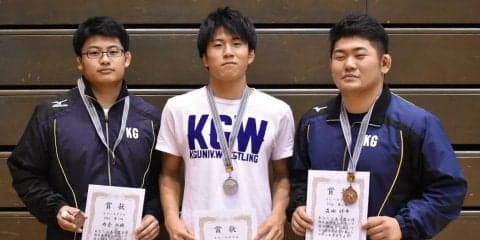 【レスリング部】　西日本インカレ最終日、フリースタイルで今村が準優勝！