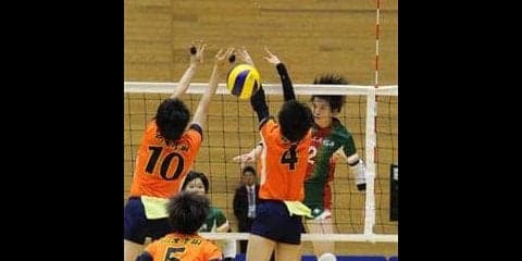 【春高バレー】福井大会女子決勝　工大福井が北陸突き放す