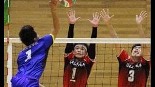 【春高バレー】福井大会男子決勝　工大福井がストレート勝ち