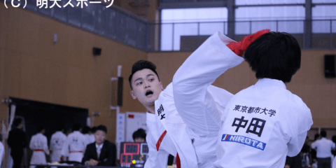 帝京大に敗れベスト16／関東大学選手権