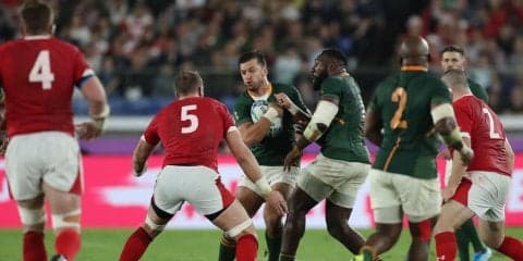 南アフリカ、3度目の決勝進出！準決勝で粘るウェールズを19－16で振り切る