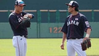 侍J坂本、自身初三塁手に意欲「準備だけは」「松田さんに教えてもらう」