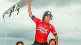 JPSAショートボード最終戦 仲村拓久未 優勝コメント