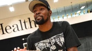 盟友イバカの番組に出演したケビン・デュラント「バルセロナでプレーしてみたい」