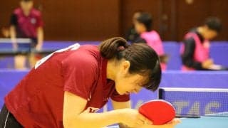 早稲田のエース・笹尾明日香、ダブルスのリベンジ誓い3回戦へ＜卓球・全日本＞