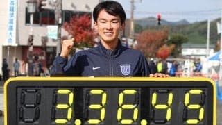 [陸上競技]高畠50km競歩　川野が日本新で東京五輪代表内定！