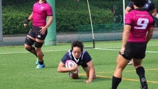 [ラグビー]国学大との接戦を制しリーグ戦４勝目