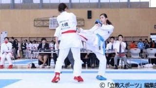 【空手部】課題を残しつつも、男女共に全日本出場決定！