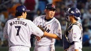侍・山口は2回6失点とまさかの炎上　4四球で押し出し、連続安打…3回から田口登板
