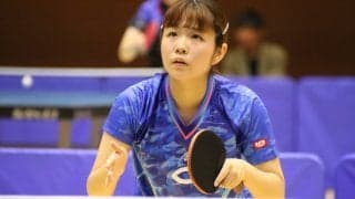 梅村優香、プレッシャー乗り越え3回戦へ＜卓球・全日学＞