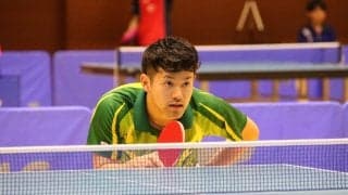 第1シード・及川瑞基　順当に勝ち上がりランク入り＜卓球・全日学2019＞