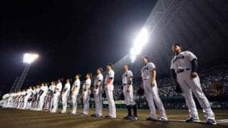 侍ジャパン、全員で国歌斉唱のワケ　発案した稲葉監督の思い「これから戦うぞ、と」