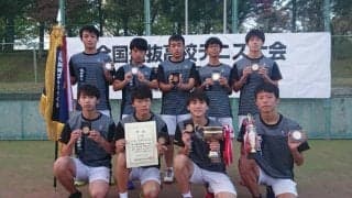 東北地区大会男子優勝校　岩手県立盛岡第四高等学校インタビュー【第42回全国選抜高校テニス大会】