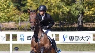 【馬術部】 全学賞典障害に原田が出場