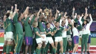 南アフリカが決勝でイングランドを32－12で圧倒し3大会ぶり3度目の優勝！