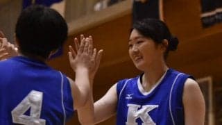 【バスケットボール部女子】 女王・大人科大に６９ー８８で敗北し、リーグ戦２巡目初黒星