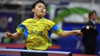 松島・赤江、チームアジアのメダル獲得に貢献＜卓球・ワールドカデットチャレンジ＞