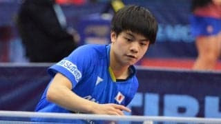 18歳・宇田幸矢　男子唯一勝ち残り　女子3選手は中国勢と対戦＜卓球・ベラルーシオープン＞