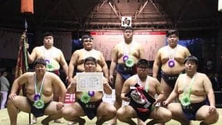 [相撲]インカレ４連覇逃すも団体戦準優勝！