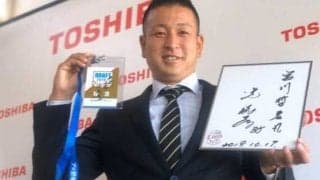 西武がドラ1宮川に指名挨拶　最速154キロ右腕「（1軍に）割って入って投げたい」