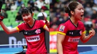 【卓球・Tリーグ】止まらない森の雄叫びと早田のバク進が日本生命に勝利もたらす＜12/27日本生命 vs 名古屋＞