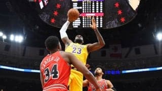 レブロン・ジェームズが30得点＋3試合連続のトリプル・ダブル、レイカーズ6連勝