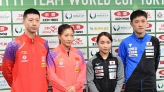 伊藤美誠「すごく楽しみ」　張本、中国2選手も意気込み語る＜JA全農 卓球チームワールドカップ＞